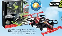 Top1Toys Gear2 Drive And Fly Drone Racer 2.4 GHz aanbieding