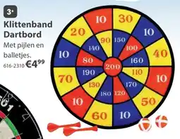 Top1Toys Klittenband Dartbord aanbieding