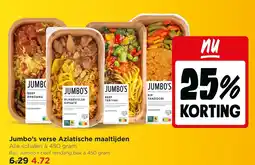 Jumbo Jumbo's verse Aziatische maaltijden aanbieding