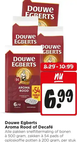Jumbo Douwe Egberts Aroma Rood of Decafé aanbieding