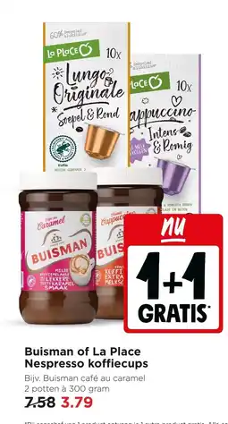 Jumbo Buisman of La Place Nespresso koffiecups aanbieding