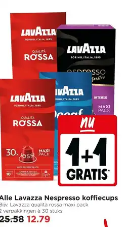 Jumbo Alle Lavazza Nespresso koffiecup aanbieding