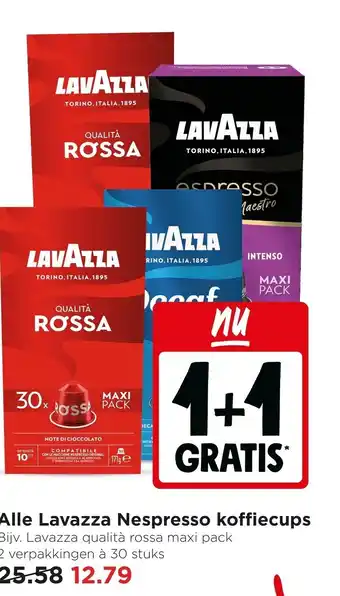 Alle Lavazza Nespresso koffiecup