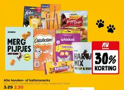 Jumbo Alle honden- of kattensnacks aanbieding