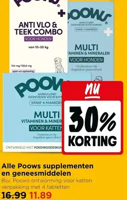 Jumbo Alle Poows supplementen en geneesmiddelen aanbieding