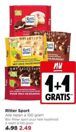 Jumbo Ritter Sport aanbieding