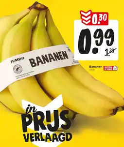 Jumbo Bananen aanbieding