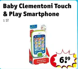 Kruidvat Baby Clementoni Touch & Play Smartphone aanbieding