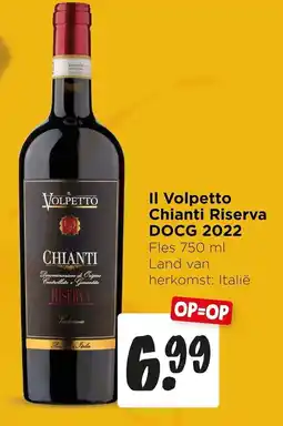 Jumbo Il Volpetto Chianti Riserva DOCG 2022 aanbieding