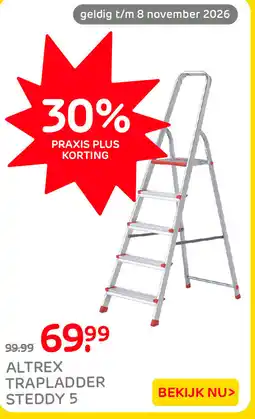 Praxis altrex trapladder steddy 5 aanbieding