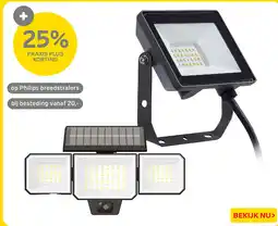 Praxis Philips breedstralers aanbieding