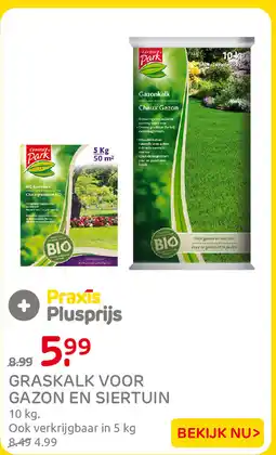 Praxis Central Park Gazonkalk aanbieding
