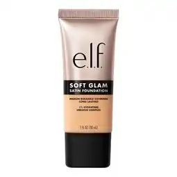 Trekpleister e.l.f. Soft Glam 22 Light Warm Satin Foundation aanbieding