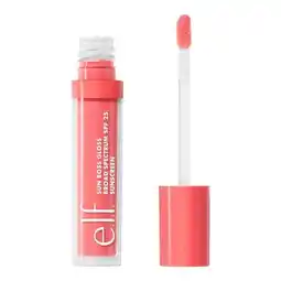 Trekpleister e.l.f. Sun Boss Gloss SPF25 Blush Much Lipgloss aanbieding