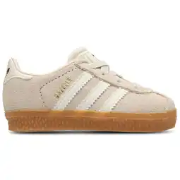 Foot Locker Adidas Gazelle Babyschoenen - Beige - Maat 26 - Suède aanbieding