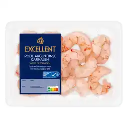 Albert Heijn AH Excellent Rode Argentijnse garnalen aanbieding