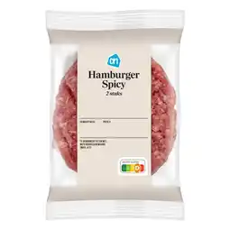 Albert Heijn AH Burger spicy 2 stuks aanbieding