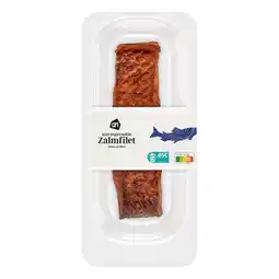 Albert Heijn AH Warmgerookte zalmfilet flamed grilled aanbieding