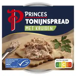 Albert Heijn Princes Tonijspread met kruiden aanbieding