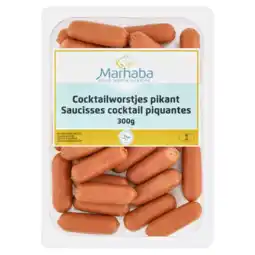 Albert Heijn Marhaba Cocktailworstjes pikant aanbieding
