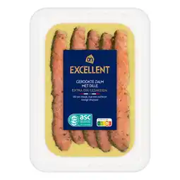 Albert Heijn AH Excellent Gerookte zalm met dille aanbieding