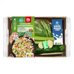 Albert Heijn AH Tagliatelle met roomsaus verspakket aanbieding