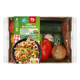 Albert Heijn AH Fusilli met oesterzwam verspakket aanbieding