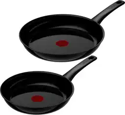 Coolblue Tefal Renew On Keramische koekenpannenset 24 + 28 cm Zwart aanbieding