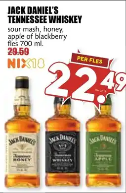 De Boerenschuur jack daniel's tennessee whiskey aanbieding