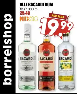De Boerenschuur Alle bacardi rum aanbieding