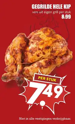 De Boerenschuur gegrilde hele kip aanbieding