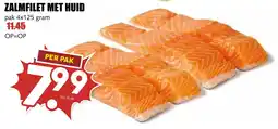 De Boerenschuur zalmfilet met huid aanbieding