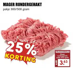 De Boerenschuur mager rundergehakt aanbieding