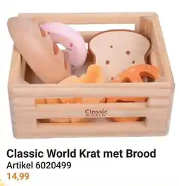 Lobbes Classic World Krat met Brood aanbieding