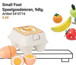Lobbes Small Foot Speelgoedeieren, 9dlg. aanbieding