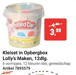 Lobbes Colored Clay Lolly's Maken aanbieding