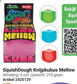 Lobbes SquishDough Knijpkubus Mellow aanbieding