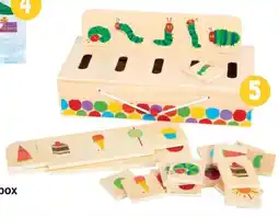 Lobbes Small Foot Rupsje nooitgenoeg Afbeeldingen sorteerbox aanbieding