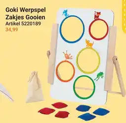 Lobbes Goki Werpspel Zakjes Gooien aanbieding
