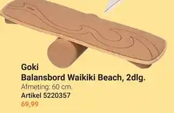 Lobbes Goki Balansbord Waikiki Beach, 2dlg. aanbieding