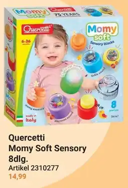 Lobbes Quercetti Momy Soft Sensory 8dlg. aanbieding