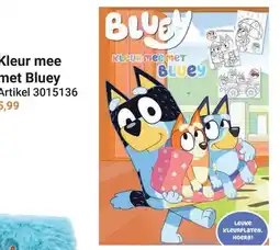 Lobbes Bluey Kleur mee met Bluey aanbieding