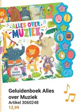 Lobbes Geluidenboek Alles over Muziek aanbieding