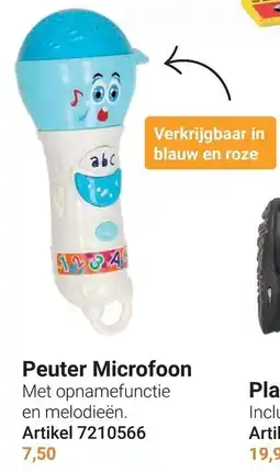 Lobbes Peuter Microfoon aanbieding