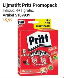 Lobbes Pritt Lijmstift Promopack aanbieding