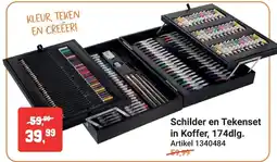 Lobbes Schilder en Tekenset aanbieding