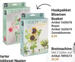 Lobbes Craft Haakpakket Bloemen Boeket aanbieding