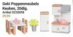 Lobbes Goki Poppenmeubels Keuken, 20dlg. aanbieding