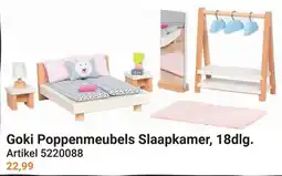 Lobbes Goki Poppenmeubels Slaapkamer aanbieding