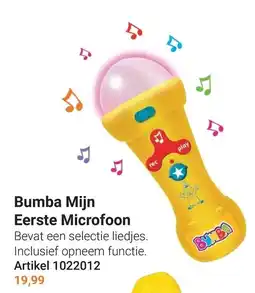Lobbes Bumba Mijn Eerste Microfoon aanbieding